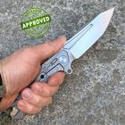 ADV Tactical Andre De Villiers ADV - Ronin Hybrid Folder - Satin CPM-S35VN & Tan G1