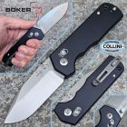 Boker Plus - Rockstub 2.0 - Stonewashed 14C28N & Black Aluminum - 01BP