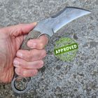 Kiku Knives Kiku Matsuda - Talon Karambit KM-520 Fixed Knife - COLLEZIONE PRIVATA