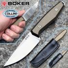 Boker - Daily Knives AK1 - Satin MagnaCut & Gold Aluminum - 129519 - c