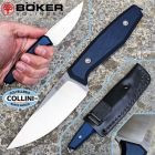 Boker - Daily Knives AK1 - Satin MagnaCut & Blue Aluminum - 129518 - c