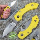 Spyderco - Dragonfly 2 Salt - Satin H1 & Yellow FRN - COLLEZIONE PRIVA