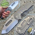 MedFordKnives Medford Knife and Tools - Praetorian T - Dual Tone D2 & Tumbled Titani
