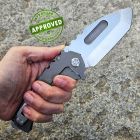 MedFordKnives Medford Knife and Tools - Praetorian T - Dual Tone D2 & Tumbled Titani