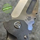 MedFordKnives Medford Knife and Tools - Praetorian T - Dual Tone D2 & Tumbled Titani