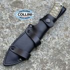 Mercury - Ranger Knife - Stonewashed Sleipner & Green Canvas Micarta -