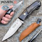 Mcusta - Sport 100 Hunting Knife - Damasco VG-10 Laminato & Black Line