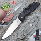 Rick Hinderer Knives - Firetac - Stonewash Spanto CPM-20CV & Black G10