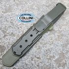 Mora Kniv MoraKniv - Amberg Knife - Satin 12C27 & Military Green TPE - 14549 - c
