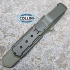 Mora Kniv MoraKniv - Amberg Knife - Satin 12C27 & Military Green TPE - 14549 - c
