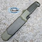 Mora Kniv MoraKniv - Amberg Knife - Satin 12C27 & Military Green TPE - 14549 - c