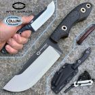 Witharmour - BackUp‑TN Knife - Black TI PVD + Satin Laminated VG10 & C