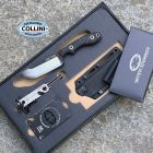 Witharmour - BackUp‑TN Knife - Black TI PVD + Satin Laminated VG10 & C