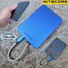 Nitecore - Pocket 5 - Cobalt Blue - Power Bank Magnetico USB-C da 5000