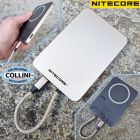 Nitecore - Pocket 5 - Titanium Gray - Power Bank Magnetico USB-C da 50