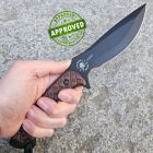 Spartan Blades - Nyx - Black CPM-S35VN & Tan Micarta - COLLEZIONE PRIV