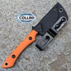 Boker Plus - Pocket MUK Knife - Stonewashed 14C28N & Orange G10 - 02BP