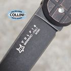 FOX Knives Fox - Vulpis Grenade Pattern - Limited Edition - PVD Blackwash M390 &