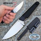 Boker Plus - Sentinal Knife - Smoky Stonewash 14C28N & Black G10 - 02B