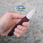 Boker Plus - Kissaki Knife - Stonewashed 440C & Wine Red Wrap - 02BP00