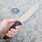 Spartan Blades - Horkos - ZrN Flat Dark Earth CPM-MagnaCut & Black Can