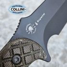 Spartan Blades - Horkos - PVD Tungsten DLC CPM-MagnaCut & Green Canvas