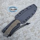 Spartan Blades - Horkos - PVD Tungsten DLC CPM-MagnaCut & Green Canvas