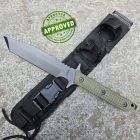 Busse Strider Knives - Monkey Edge BT MEFP - Black CPM-3V & Frag Pattern Gre