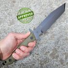 Busse Strider Knives - Monkey Edge BT MEFP - Black CPM-3V & Frag Pattern Gre
