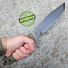 Busse Strider Knives - Monkey Edge BT MEFP - Black CPM-3V & Frag Pattern Gre