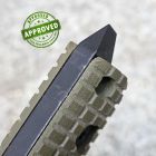 Busse Strider Knives - Monkey Edge BT MEFP - Black CPM-3V & Frag Pattern Gre