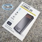 Nitecore - CARBO 20 - Ice Blue - Power Bank 20000mAh 65W in fibra di c