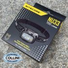 Nitecore - NU33 - Black - Frontale Ricaricabile USB - 700 lumens e 135