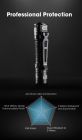 Nitecore - EDC31 3500 Lumen - 380 metri - Ricaricabile EDC - torcia ta