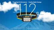 Nitecore - HA29 UHE - frontale outdoor 1200 lumens - IPX8 170 metri -