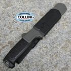 Mora Kniv MoraKniv - Amberg Full Flat Knife - Stonewashed 14C28N & Black Skies T
