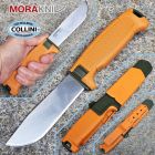 Mora Kniv MoraKniv - Amberg Hunting Full Flat Knife - Stonewashed 14C28N & Burnt