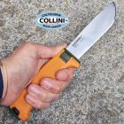 Mora Kniv MoraKniv - Amberg Hunting Full Flat Knife - Stonewashed 14C28N & Burnt
