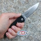 Fantoni - HB02 Flipper Folder Knife by William Harsey - Black G10 - co