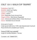 Colt Gold Cup Trophy