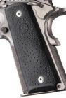 Hogue 1911 Government Model Black Rubber Panels With Palm Swells