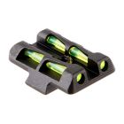HIVIZ Litewave Mira Posteriore in Fibra Ottica per Glock h. 6.1mm