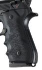 Hogue Beretta 92/96 Series Grip with Finger Grooves - Black