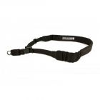 Blue Force Gear UDC Padded Bungee Sling Single Point With HK Hook Adapter - Black