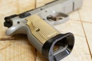 Armanov SpidErgo GEN2 Pistol Grips for CZ Shadow 2, SP01 and 75 series SHORT (For Magwell) LARGE - Gold