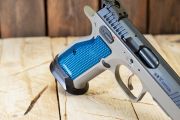 Armanov SpidErgo GEN2 Pistol Grips for CZ Shadow 2, SP01 and 75 series SHORT (For Magwell) LARGE - Blue