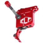 Elftmann Tactical Trigger Remington 700 Curved with Internal Bolt Release - Red