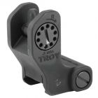 TROY BattleSight Rear Fixed Sight Fits Same Plane Rail Systems Only - Black