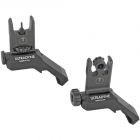 Ultradyne USA C2 Folding Front and Rear Offset Sight Combo - Black