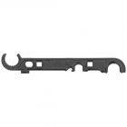 Midwest Industries - Fits AR-15 Rifles  3/4" Wrench For A2 Muzzle Devices Small Hammer Head Constructed From 4140 Heat Treated Steel - Black